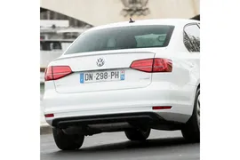 Бампер задний в цвет кузова Volkswagen Jetta 6 (2014-2018) рестайлинг
