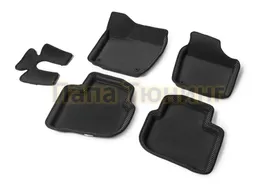 Коврики салона EVA 3D AutoFlex для Skoda Rapid лифтбек 2013-2020 2020-/Volkswagen Polo VI лифтбек 2020-