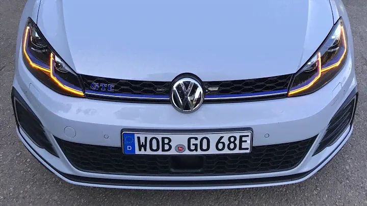 Тест гибридного VW GOLF GTE - 204 силы и 350 Нм - Майорка, день 2, на пути к обновленному GOLF R!)