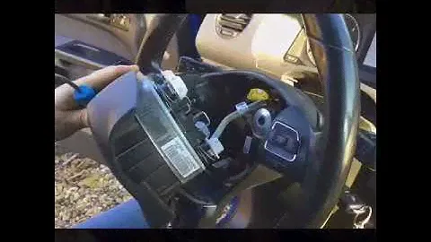 How to remove steering wheel + AIRBAG VW Caddy 2 / Amarok / Touran 2