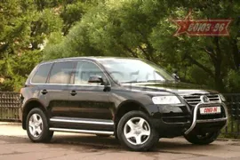 Защита переднего бампера Союз-96 VWTG.56.0038 для Volkswagen Touareg