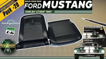 Build Your Own Ford Mustang Shelby GT500 - 1:6 scale - DeAgostini - Issue 20