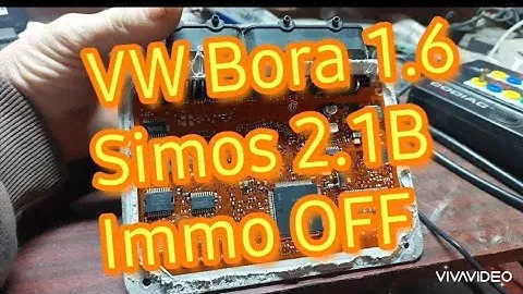 Отключение иммобилайзера VW Bora 1.6 Simos 2.1B immo off vvdi prog