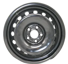 Диск колеса для Volkswagen Polo 6jx15h2 5*100 ЕТ38 d57.1 ,черный глянец.