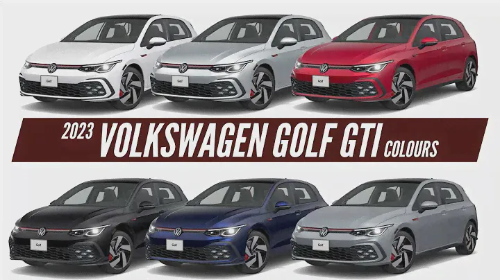 2023 Volkswagen Golf GTI SE - All Color Options - Images | AUTOBICS