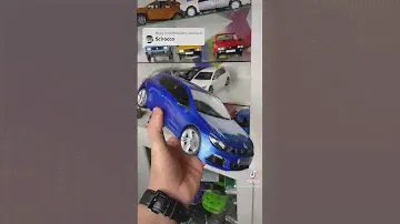 VW Scirocco 1/18 scale model