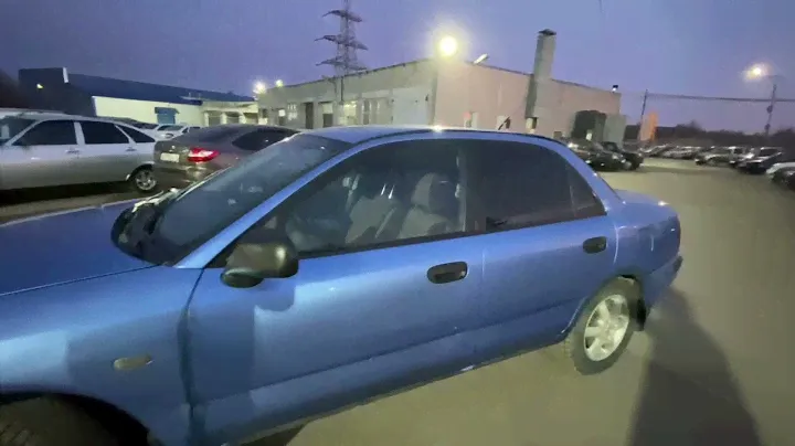 MITSUBISHI CARISMA 1999 года, пробег 400 000 км, обзор автомобиля в Альянс Select. Чебоксары.