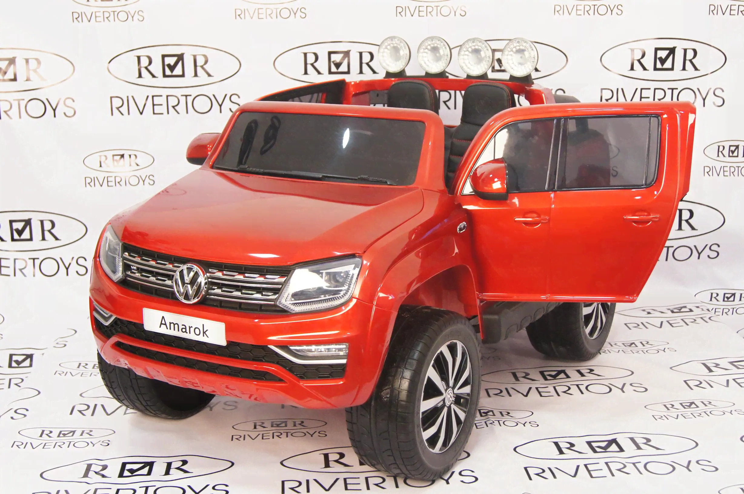 Электромобиль Volkswagen AMAROK M999MM Вишневый глянец