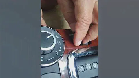 Как заменить переключатель зеркала на VW Touareg