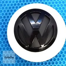 Значок,эмблема VOLKSWAGEN,Фольксваген на багажник.Черная. ф-100мм.