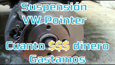 Reparación de Suspensión de Volkswagen Pointer / Gol. Gastos de reparación