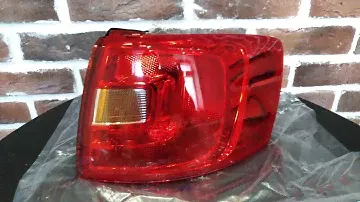 Фольксваген Джетта 6 Volkswagen Jetta 6 Фонарь задний внешний Depo галоген от 2011 года