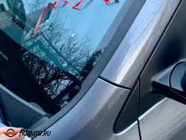 Водосток дефлектор лобового стекла для Volkswagen Polo V седан 2010-2020
