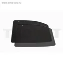 Шторки задние боковые TROKOT на Volkswagen Caravelle T5, 1-зад.дверь* (2003-2015) минивэн