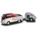 Машинка коллекционная Motormax «Volkswagen Type 2» с прицепом 1:24