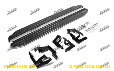 Пороги - подножки Volkswagen Touareg Рестайлинг 2006-2010-3
