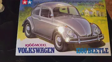 Tamiya 1966 VW 1300 BEETLE build part 1