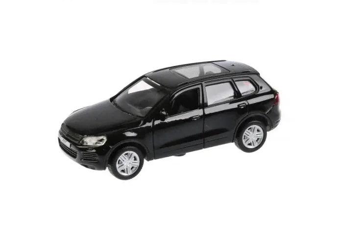Инерционная машина Volkswagen Touareg, черная, 12 см