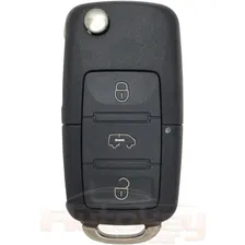 Выкидной ключ Фольксваген Крафтер (Volkswagen Crafter) | 2006-2017 | 2E0959753A | ID 48 | HU64 | 433MHz Европа | 3 кнопки | Оригинал