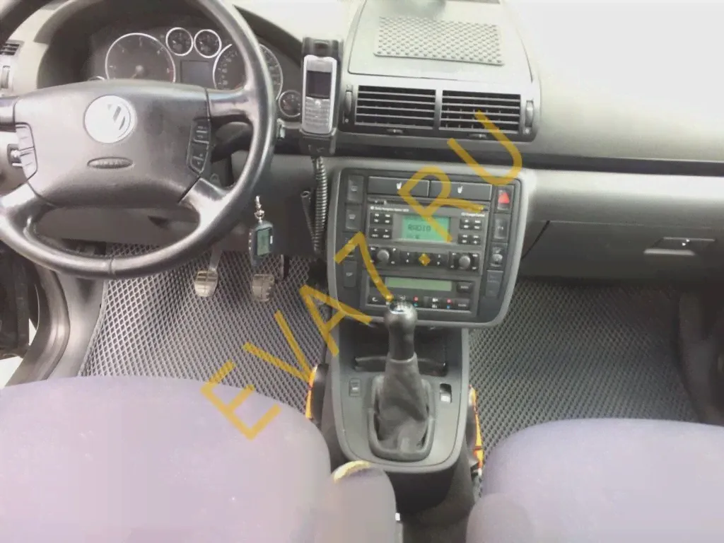 Коврики в салон Volkswagen Sharan I рестайлинг 2003-2010-0
