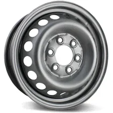 Штампованный диск TREBL 616037 SILVER для VOLKSWAGEN Crafter