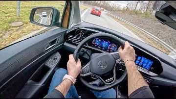 2024 Volkswagen Caddy Panamericana [1.5 TSI 114HP] |0-100| POV Test Drive #1975 Joe Black