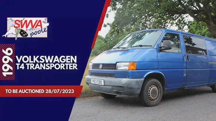 LOT 21 - Volkswagen T4 Transporter 1996 | SWVA 28th July 2023 Classic Car Auction