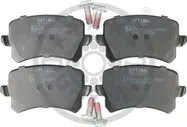 Тормозные колодки Optimal задние для Volkswagen Tiguan I 2007-2018. Артикул BP-12334