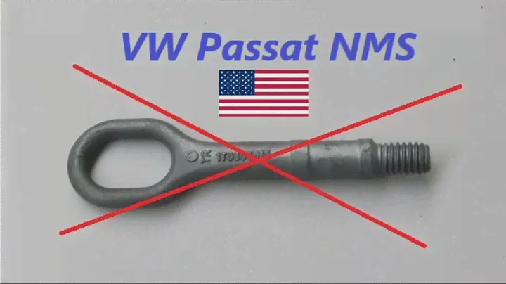 Как правильно буксировать VW Passat USA (b7, b8 NMS)