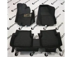 Кожаные 3D коврики Autozs Alfa для Volkswagen Tiguan I Рестайлинг (2011-2016)-0