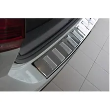 Накладка на задний бампер (сатин) Volkswagen Tiguan II (2016-)