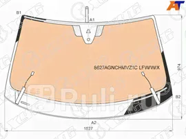 8627AGNCHMVZ1C LFW/W/X - Лобовое стекло (XYG) Volkswagen Tiguan (2016-2021)