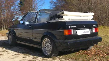 1988 VW GOLF CABRIOLET | 4K POV TEST DRIVE