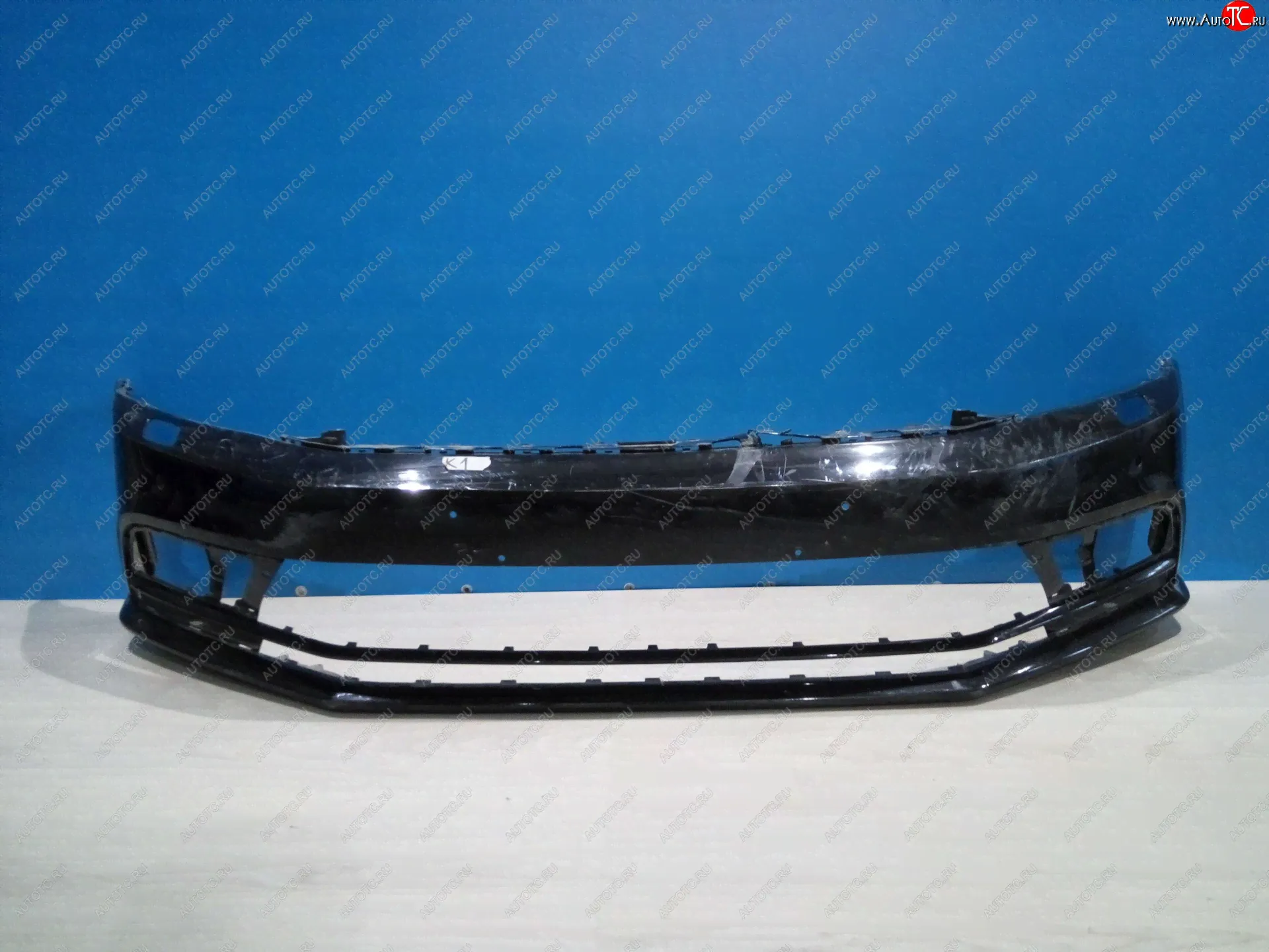 Передний бампер Original Volkswagen Jetta A6 (2015-2018) (Неокрашенный)