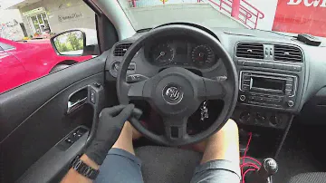 ПЕРЕТЯЖКА РУЛЯ Volkswagen Polo В КОЖАНУЮ ОПЛЕТКУ TITANIUM