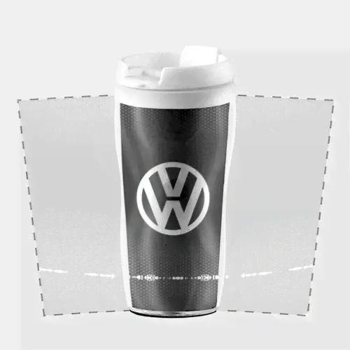 Термокружка Volkswagen sport Auto abstract Непроливайка-1