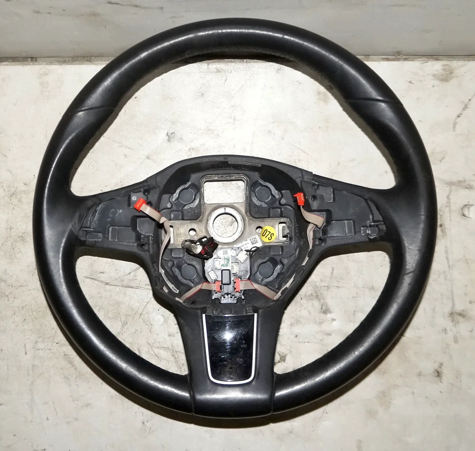 Руль (рулевое колесо) кожа 7P6419091A для Фольксваген Туарег NF / Volkswagen Touareg