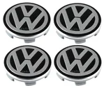Колпачки на диски Volkswagen (60/54/12) черные SC/AV