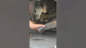 Passat rear spring removal