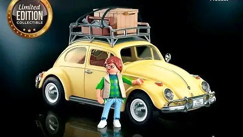 Playmobil 70827 Volkswagen Beetle Car - Special Edition Yellow