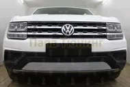 Защита радиатора Volkswagen Teramont 2017- chrome низ