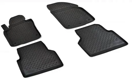 Коврики в салон и багажник Volkswagen Tiguan 2013-2016-1