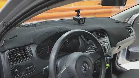 Накидка на панель Volkswagen Polo седан карпет