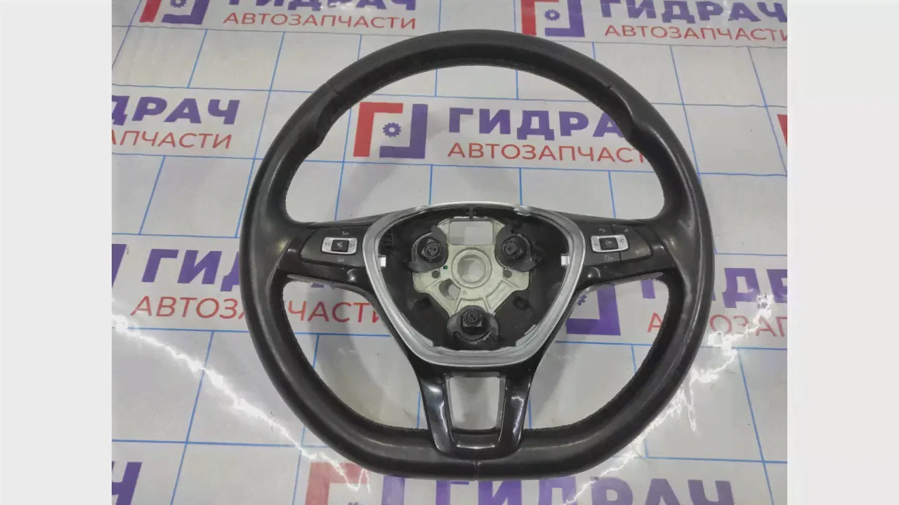 Рулевое колесо для AIR BAG Volkswagen Polo Sedan (Mk5) 6C0419091BNE74. Мультируль.-0