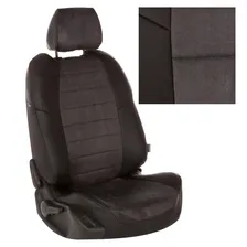Чехлы для Volkswagen T-5 2003-2009 Алькантара vo-tb-t5t-chets-a