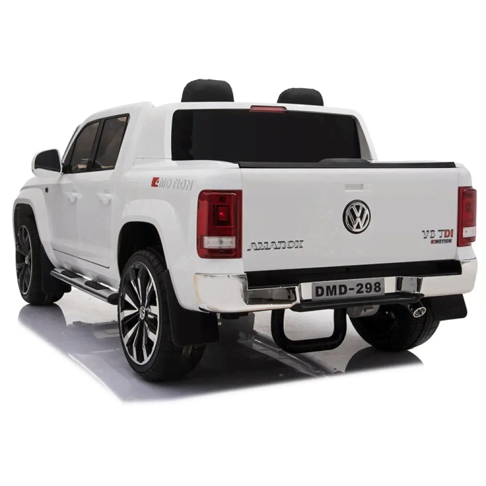Детский электромобиль Volkswagen Amarok White 4WD 2.4G - DMD-298-4