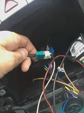 🛍 Двойной радиочастотный антенный адаптер LEEWA OEM FAKRA с усилителем для Volkswagen RNS510RCD510310GolfMK5MK6Passat B6B7Tiguan