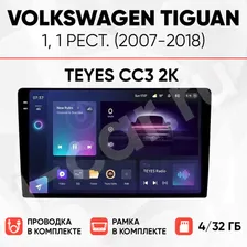 Комплект магнитолы для Volkswagen Tiguan 1, рест. (2007-2018) [4/32 Teyes CC3 2K]