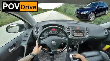 2009 VW Tiguan 2.0TSI 200hp SUV | POV Test Drive