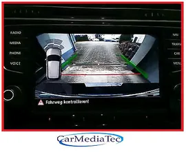 VW Volkswagen Rckfahrkamera Touran 2 5T MIB Discover Media Plus Composition MQB